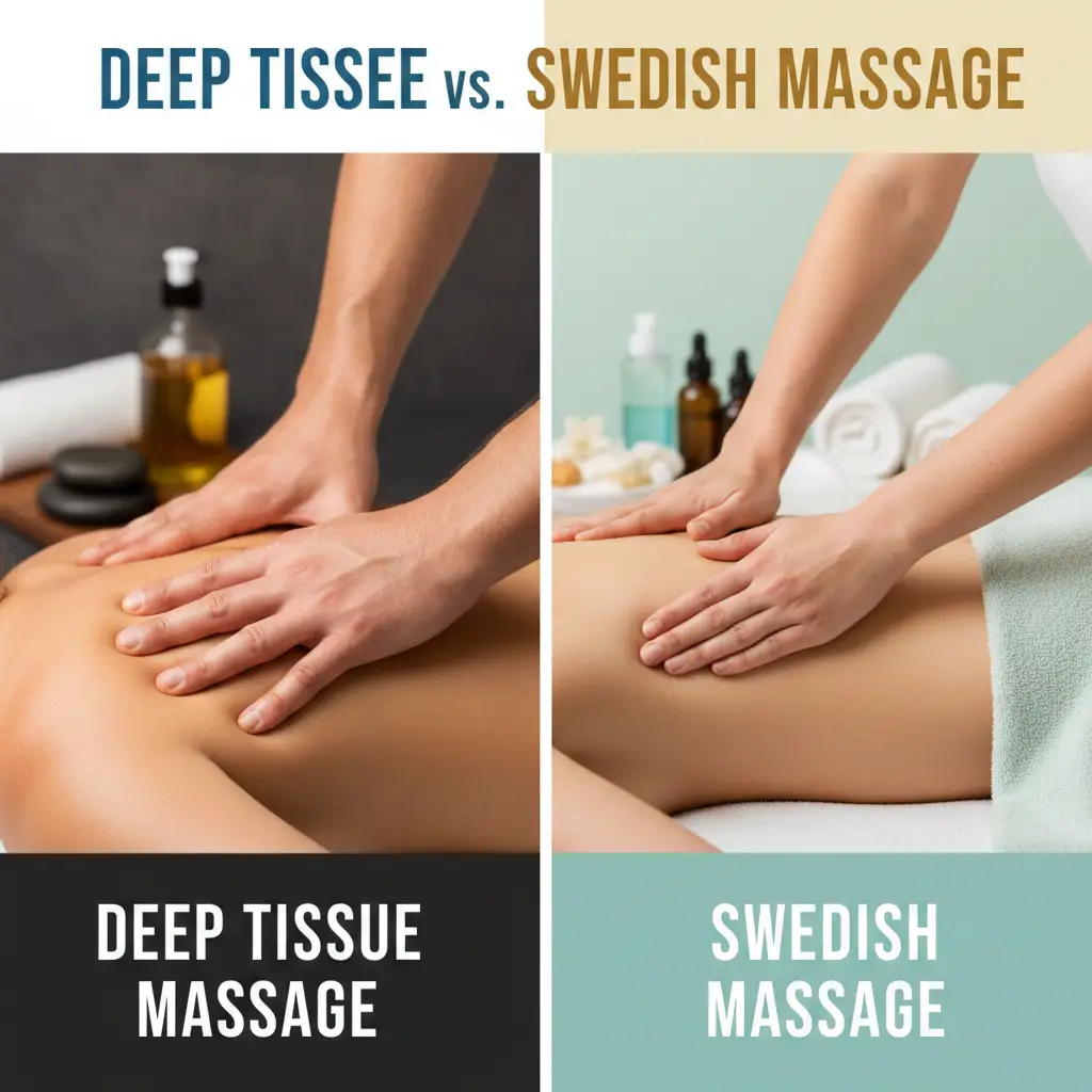 Deep tissue massage treatment at Aura Spa and Nails Brighouse